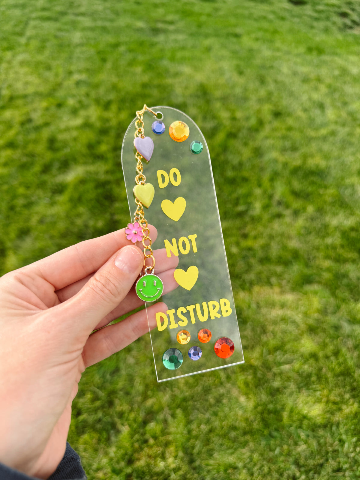 Do Not Disturb Bookmark (rainbow)