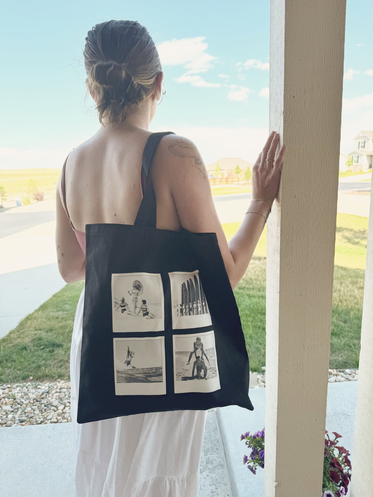 Summers Past Vintage Beach Bag