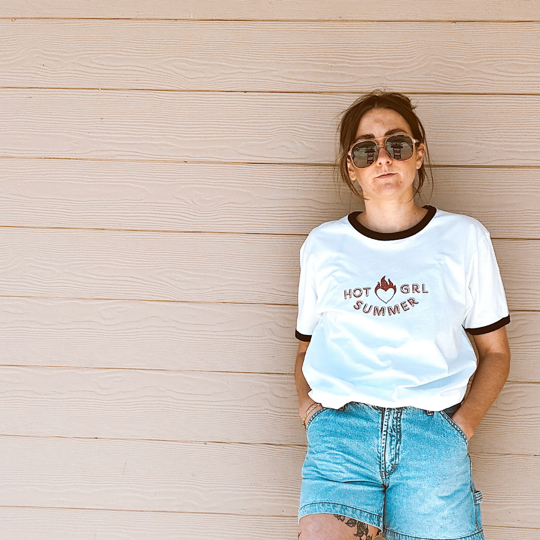 Hot Grl Camp Tee