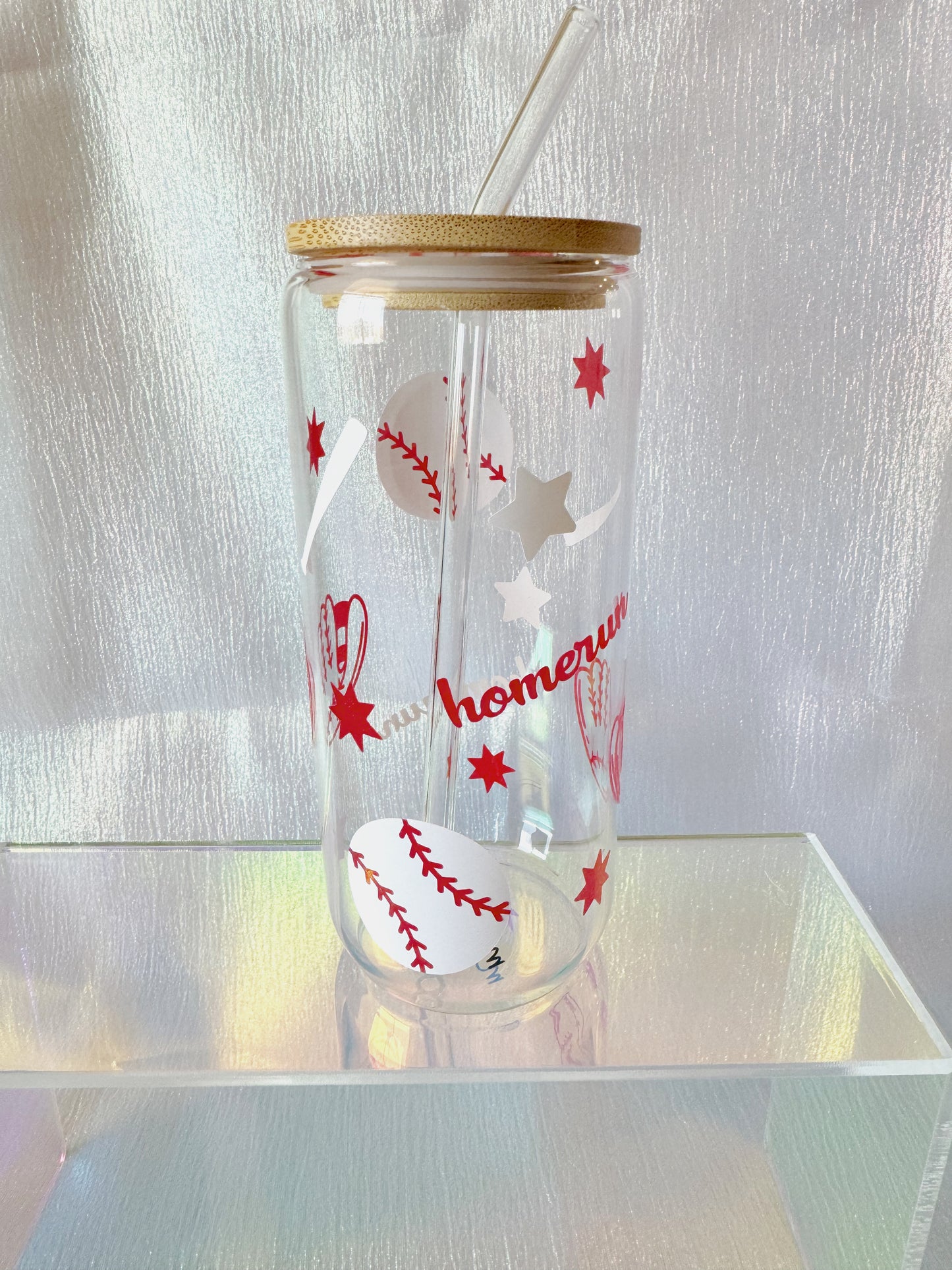 Homerun Glass Can