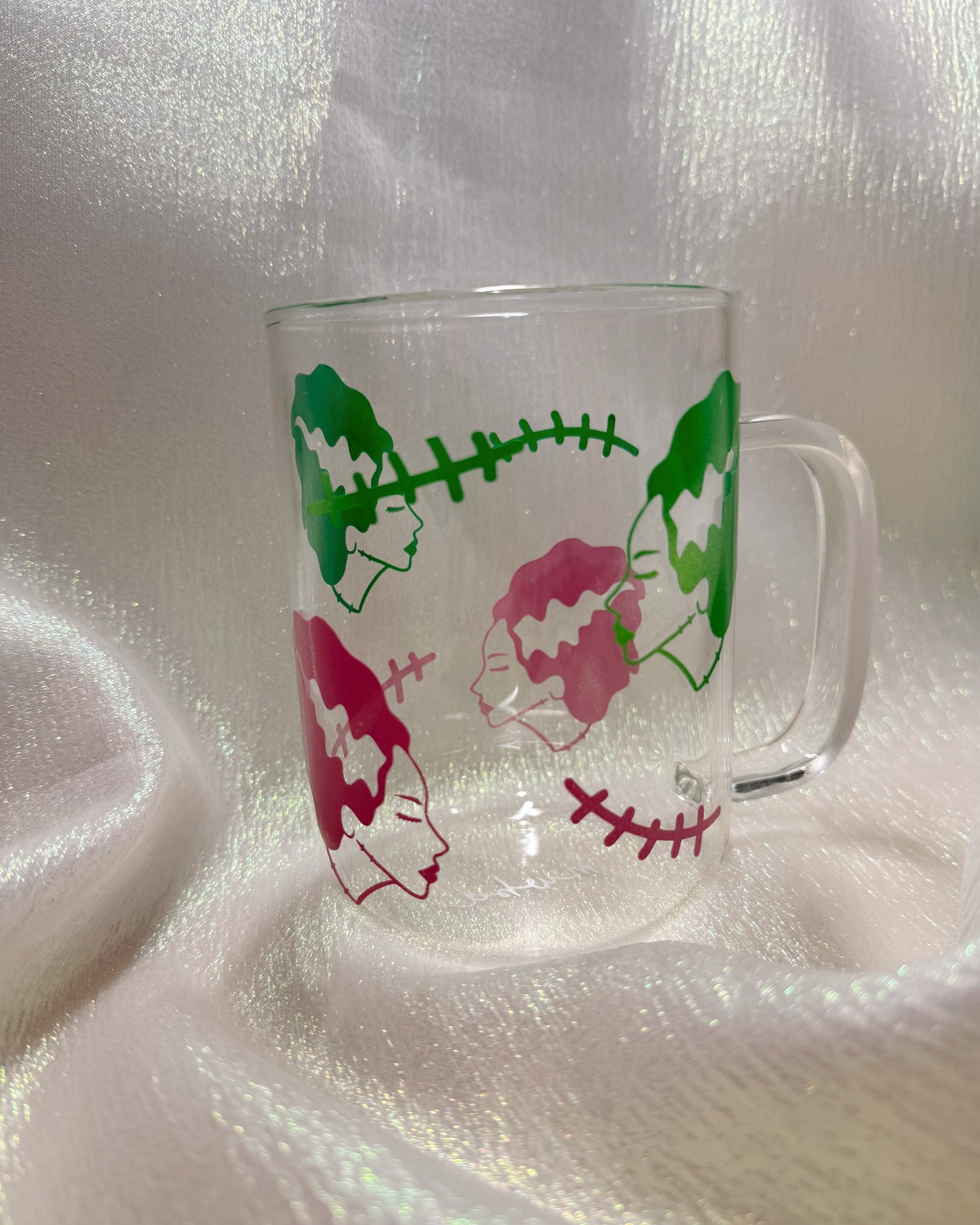 Bride of Frankenstein Glass Mug