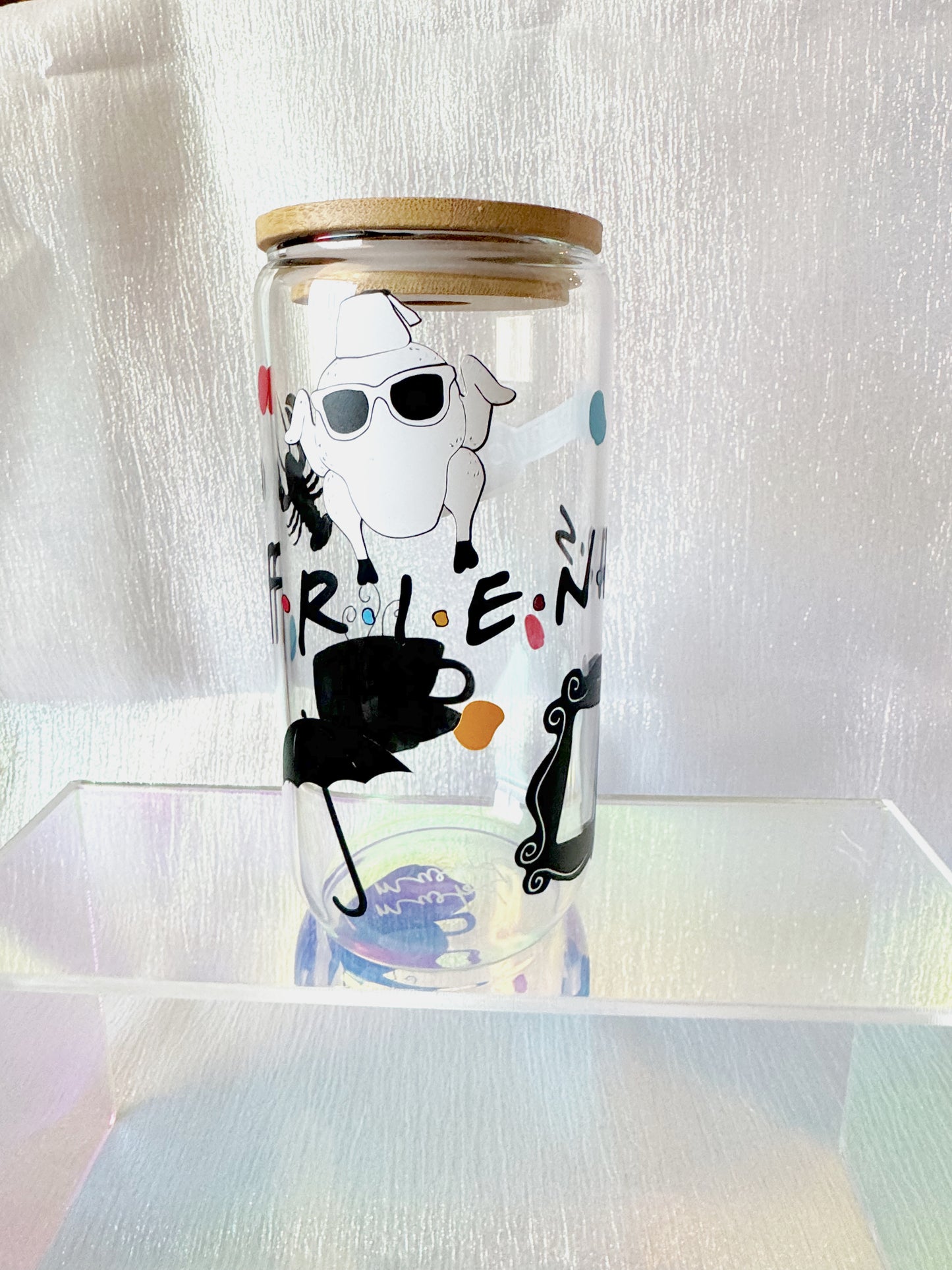 Central Perk Glass Can