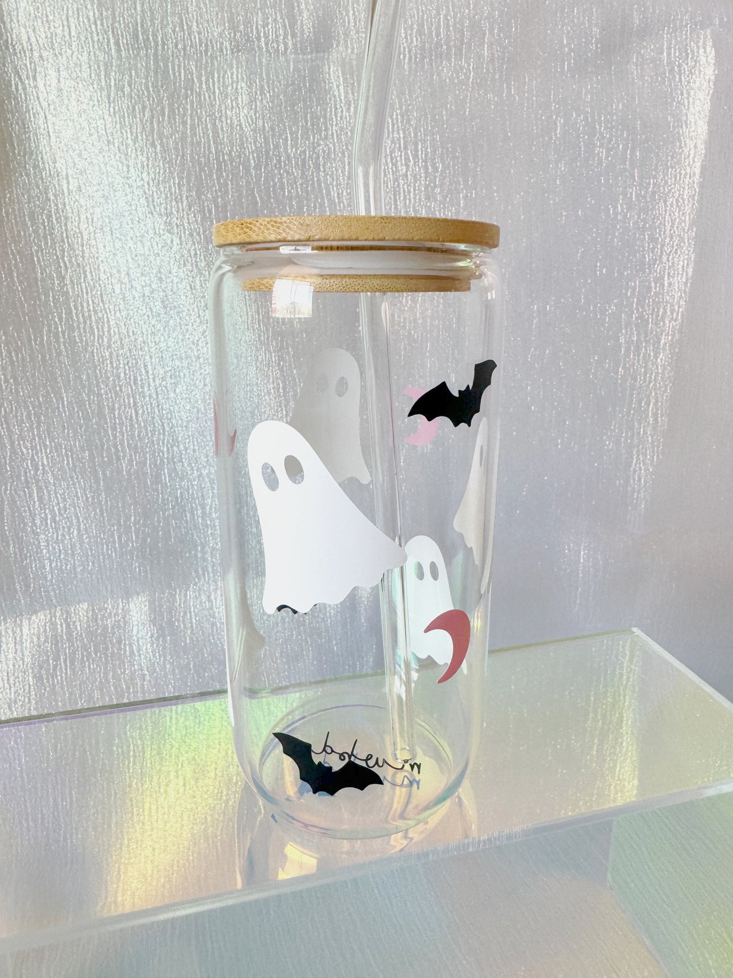 Ghosts Glass Can