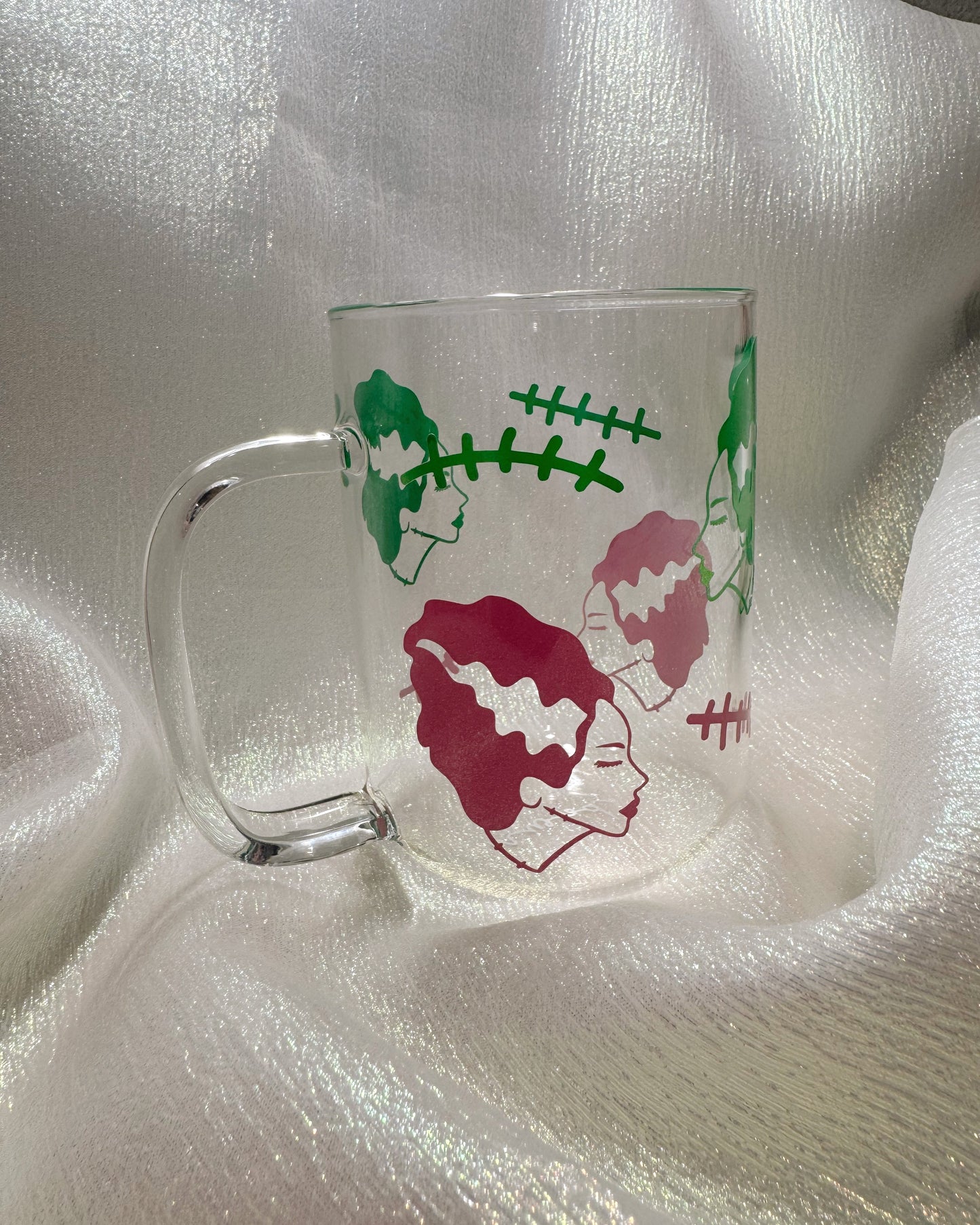 Bride of Frankenstein Glass Mug
