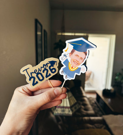 Graduation Cupcake Toppers