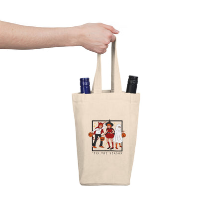 Tis The Season Wine Bag