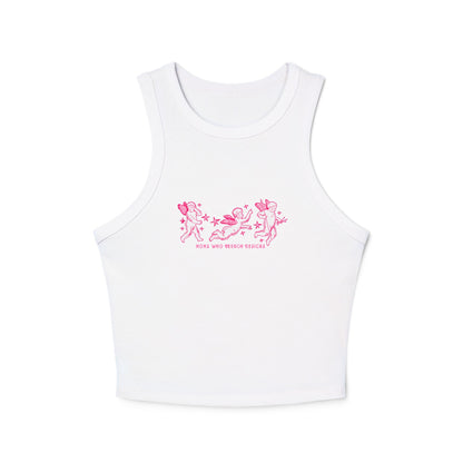 MWBD Cherub Women's Micro Rib Racer Tank Top