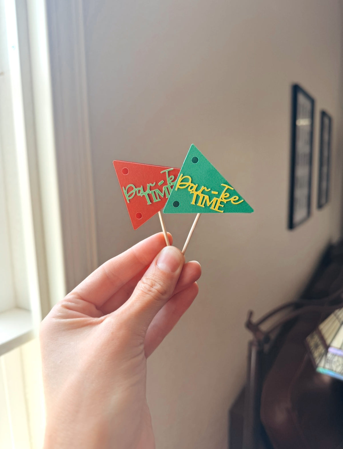 Par-Tee time Cupcake Toppers