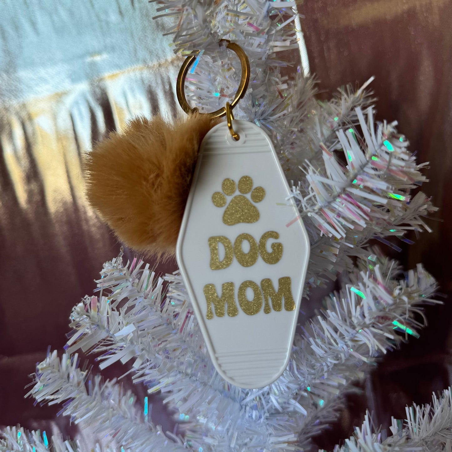 Dog Mom Keychain