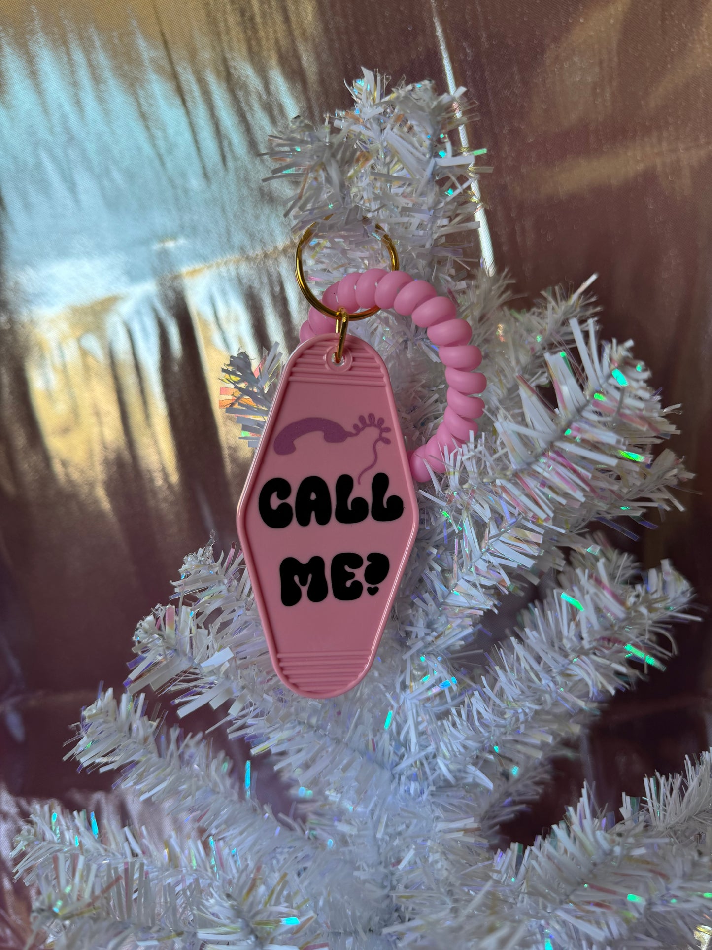 Call Me? Keychain