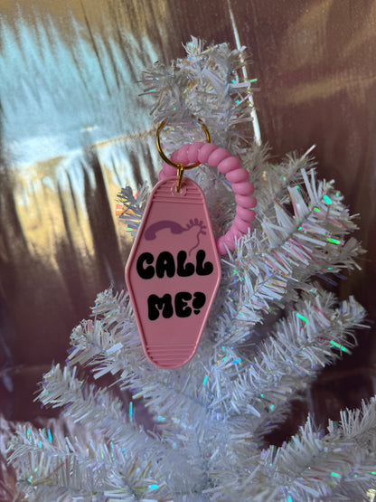 Call Me? Keychain