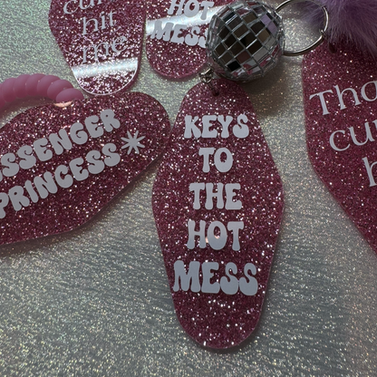 Keys 2 Hot Mess Keychain