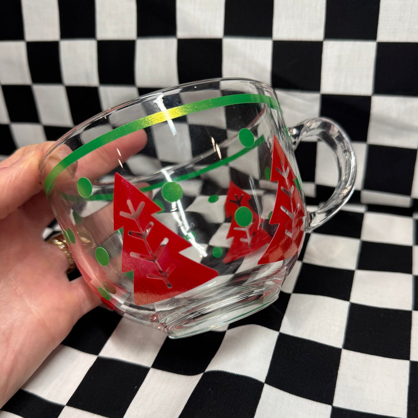 Xmas Sweater Glass Mug