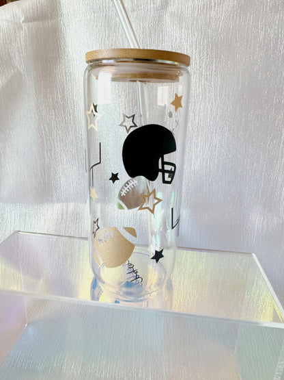 Touchdown Glass Can