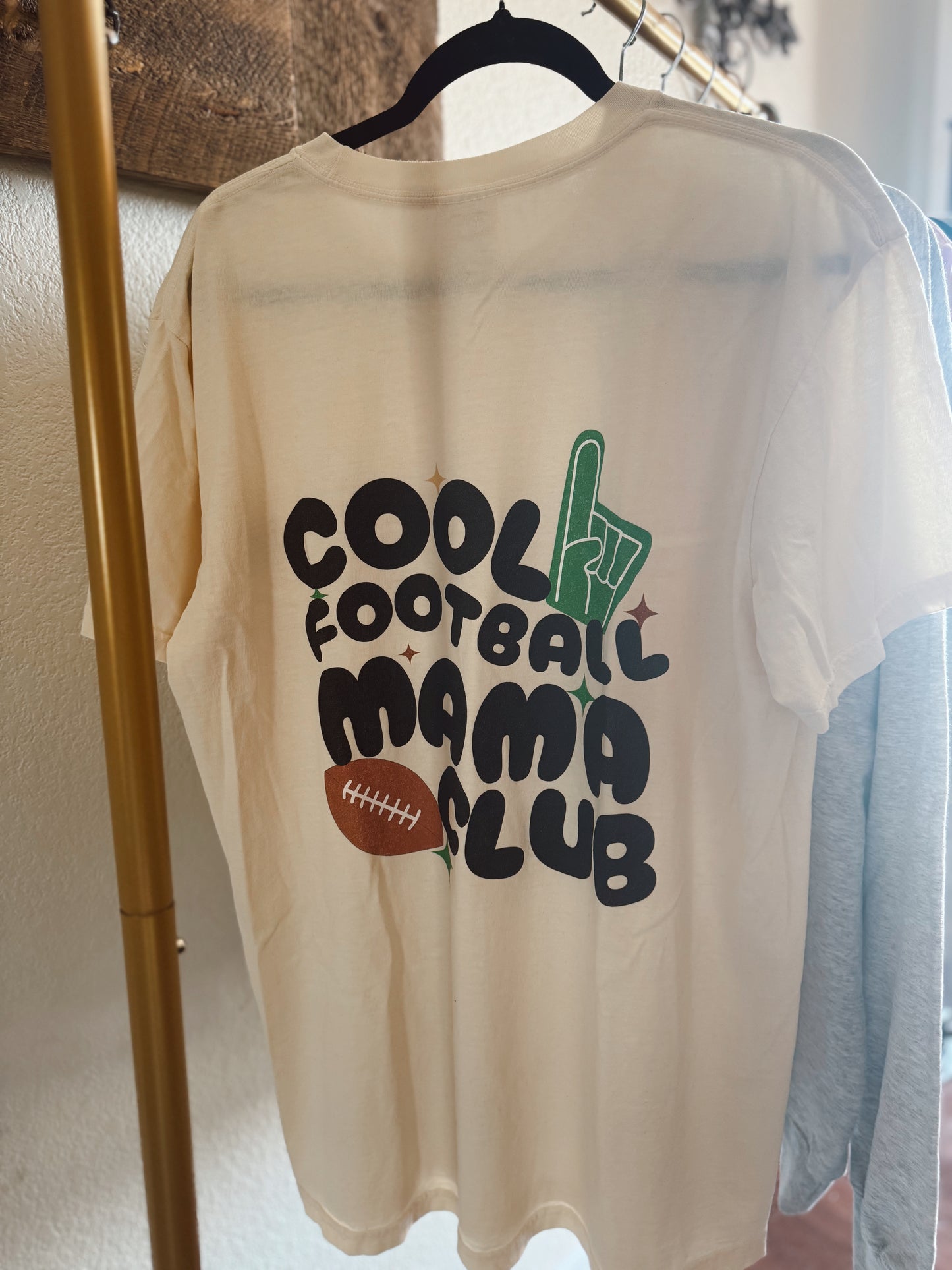 Cool Football Mama Club Tee