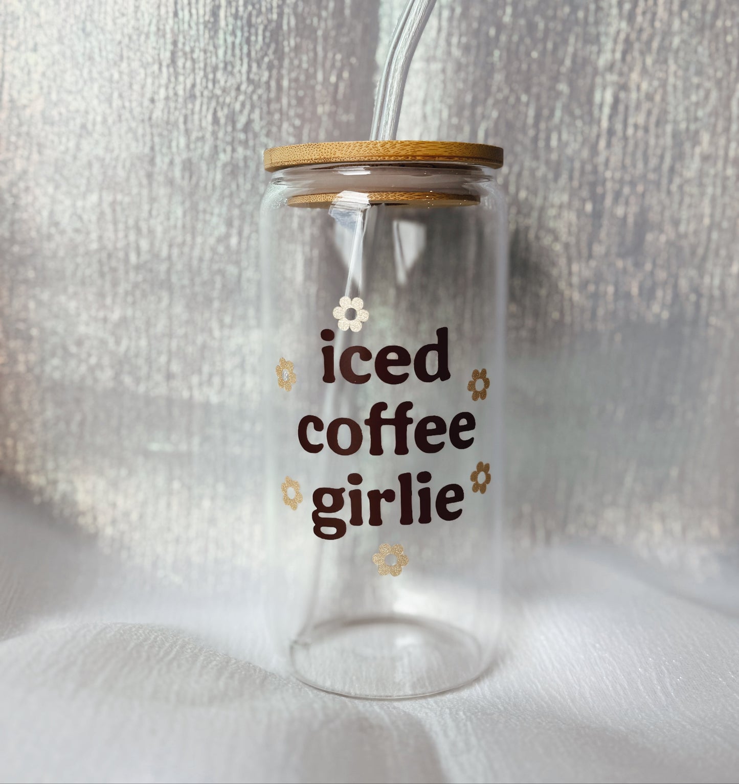 Iced Coffee Girlie Glass Can