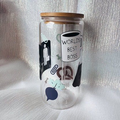 The Office Glass Can