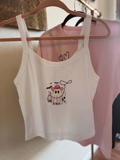 Cowgirl Ghost Tank