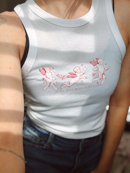 MWBD Cherub Women's Micro Rib Racer Tank Top
