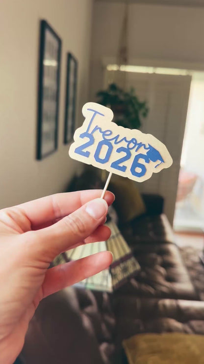 Graduation Cupcake Toppers